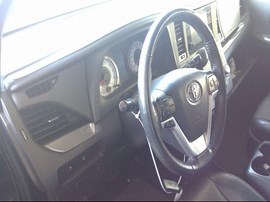 2015 TOYOTA SIENNA, BLACK, SE, 3.5L, AT, FWD. Z25932